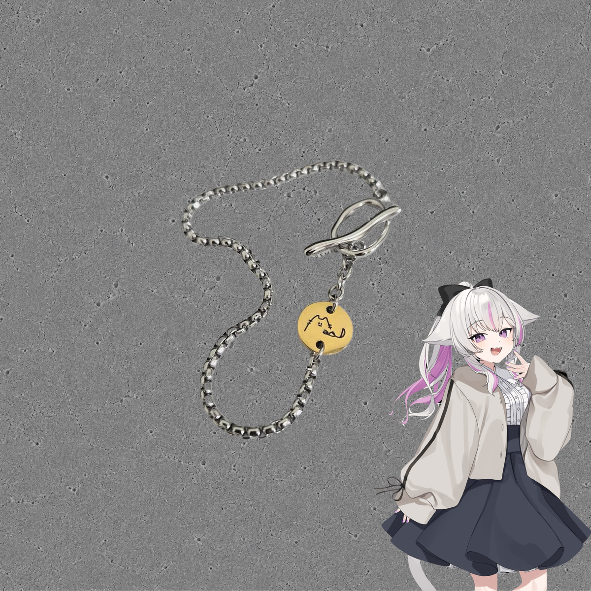 【深白まお】コラボブレスレット