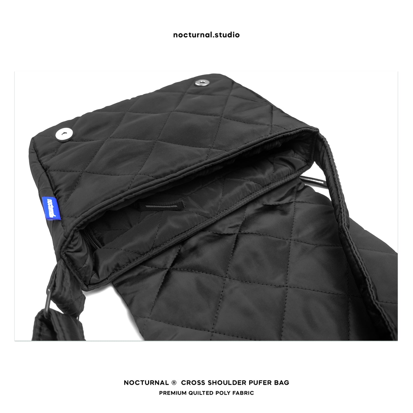Cross Body Puffer Bag