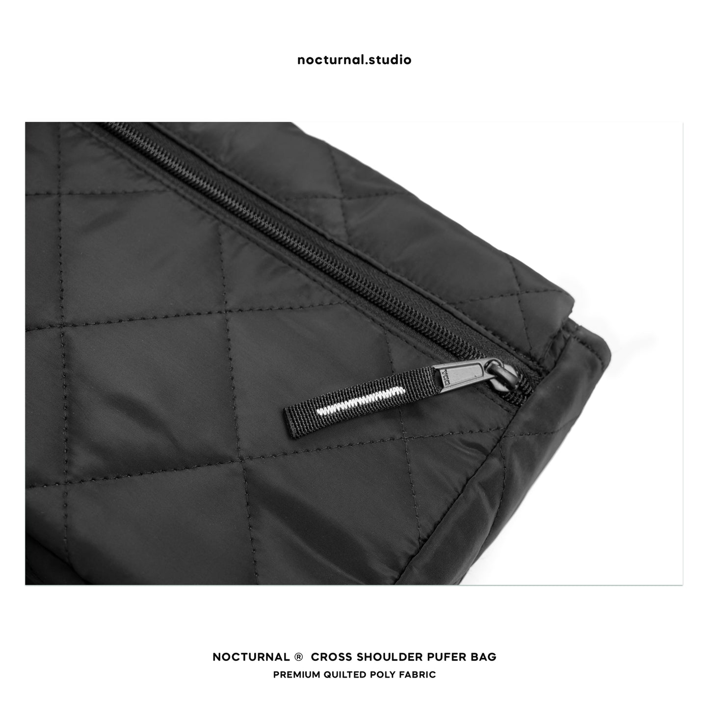 Cross Body Puffer Bag