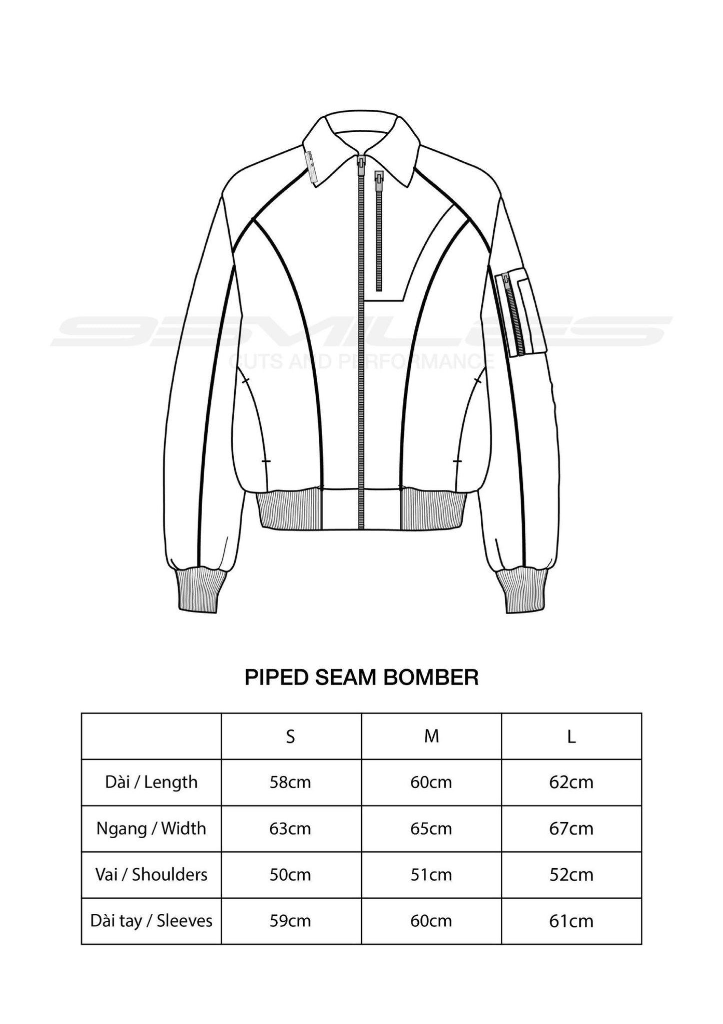 PIPED SEAM BOMBER