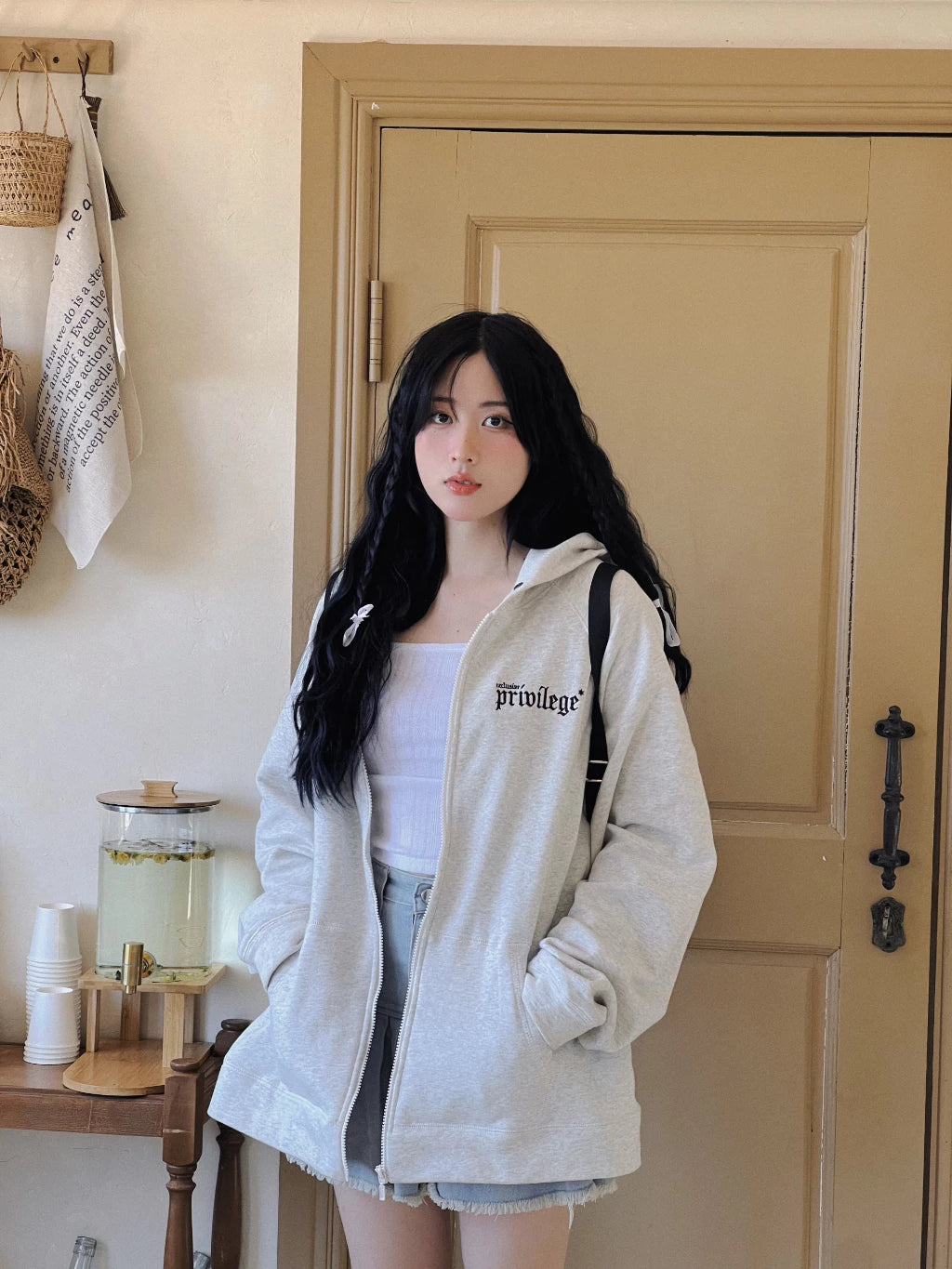 ISME "EXCLUSIVE PRIVILEGE" Full-Zip Hoodie