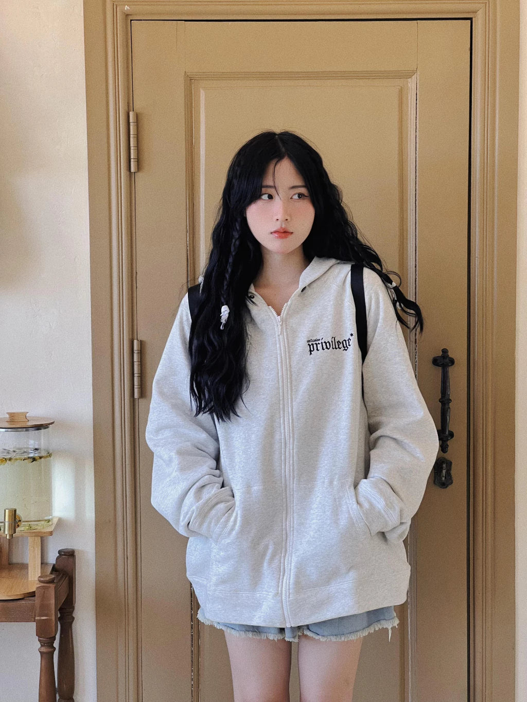 ISME "EXCLUSIVE PRIVILEGE" Full-Zip Hoodie