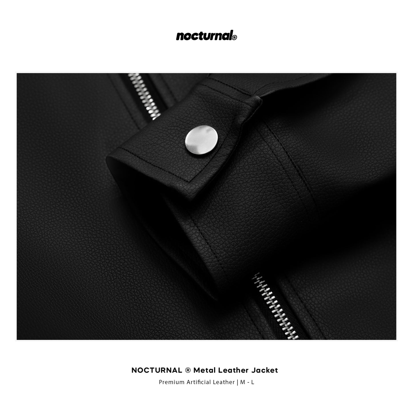 Metal Leather Jacket