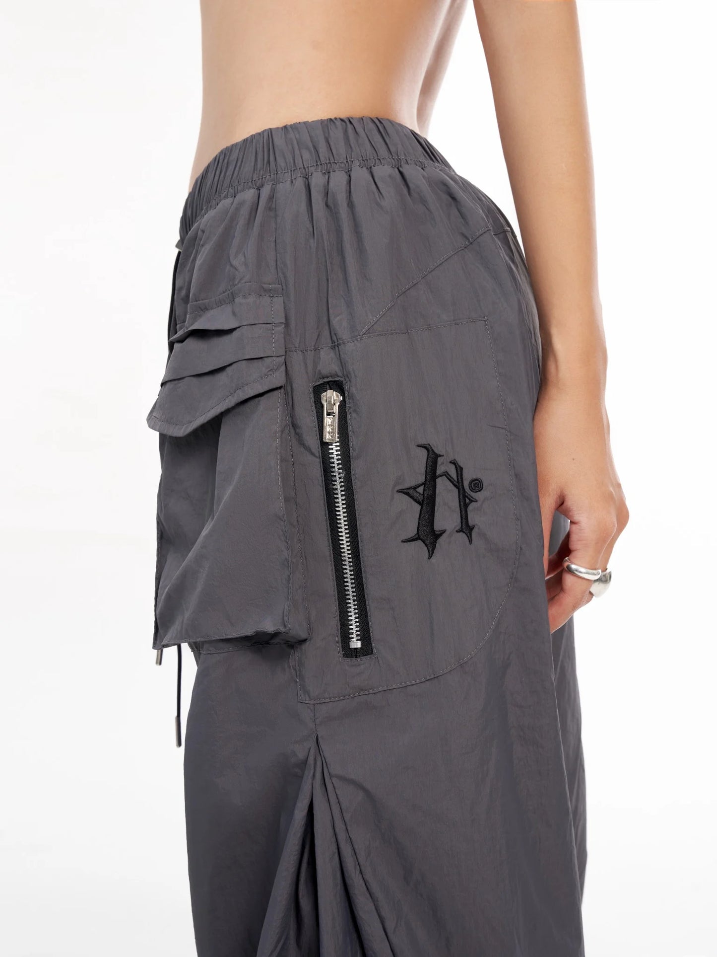 SILVER HYPEZONE WIDE LEG PANTS
