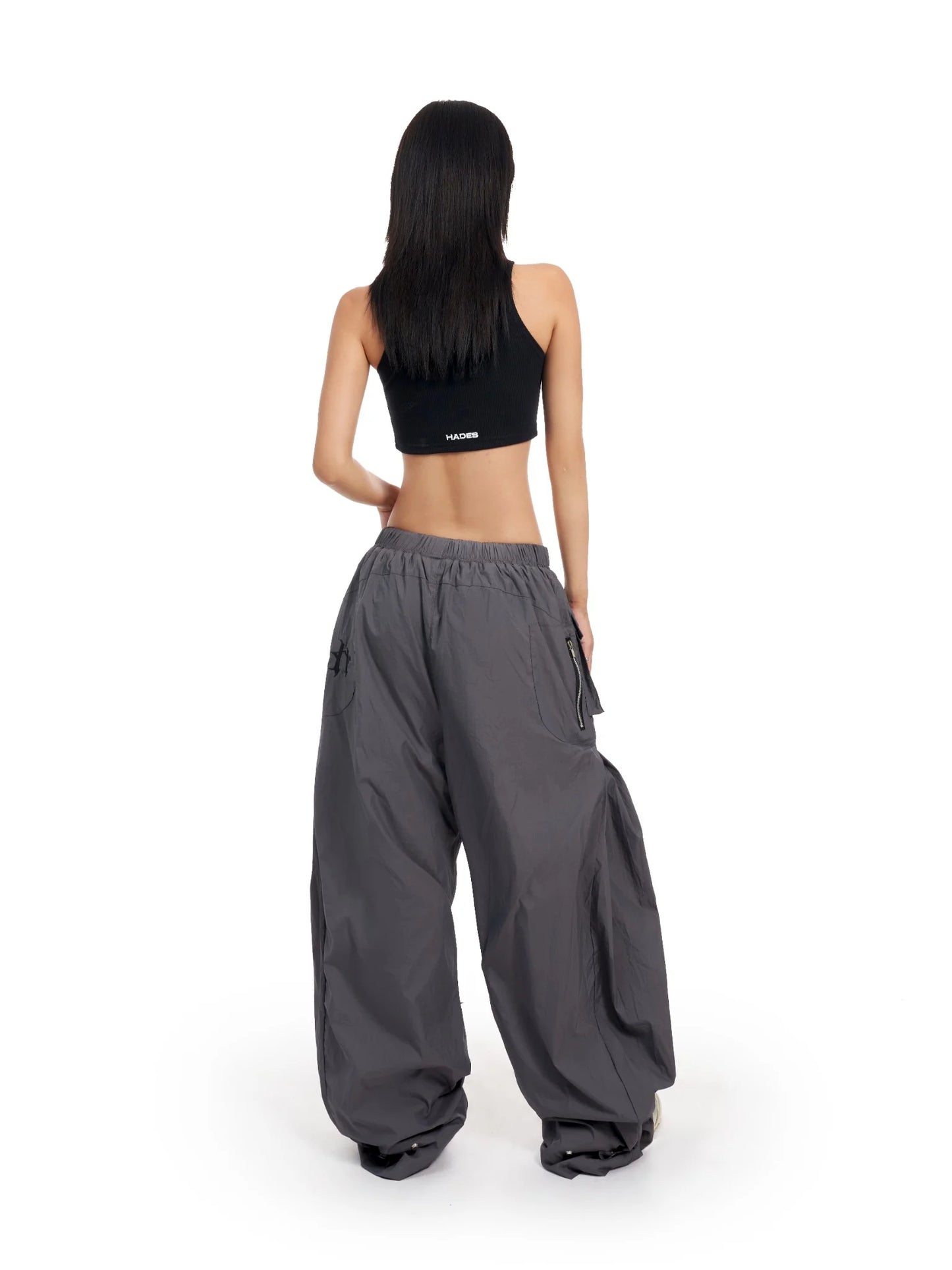 SILVER HYPEZONE WIDE LEG PANTS