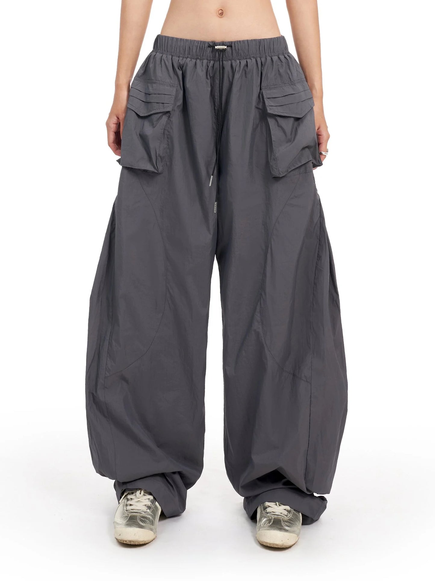 SILVER HYPEZONE WIDE LEG PANTS