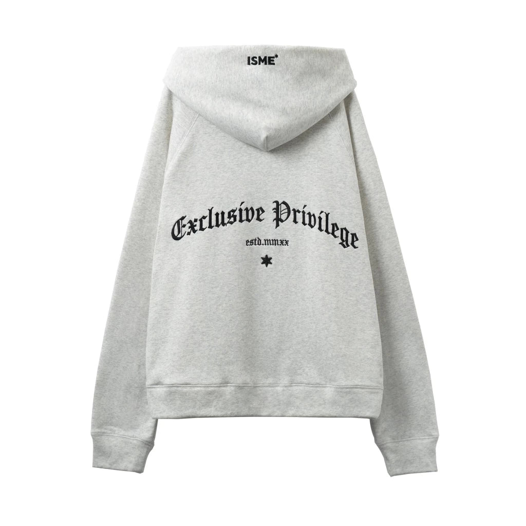 ISME "EXCLUSIVE PRIVILEGE" Full-Zip Hoodie