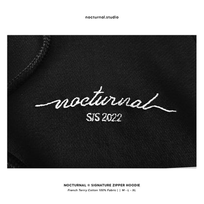 SIGNATURE ZIPPER HOODIE