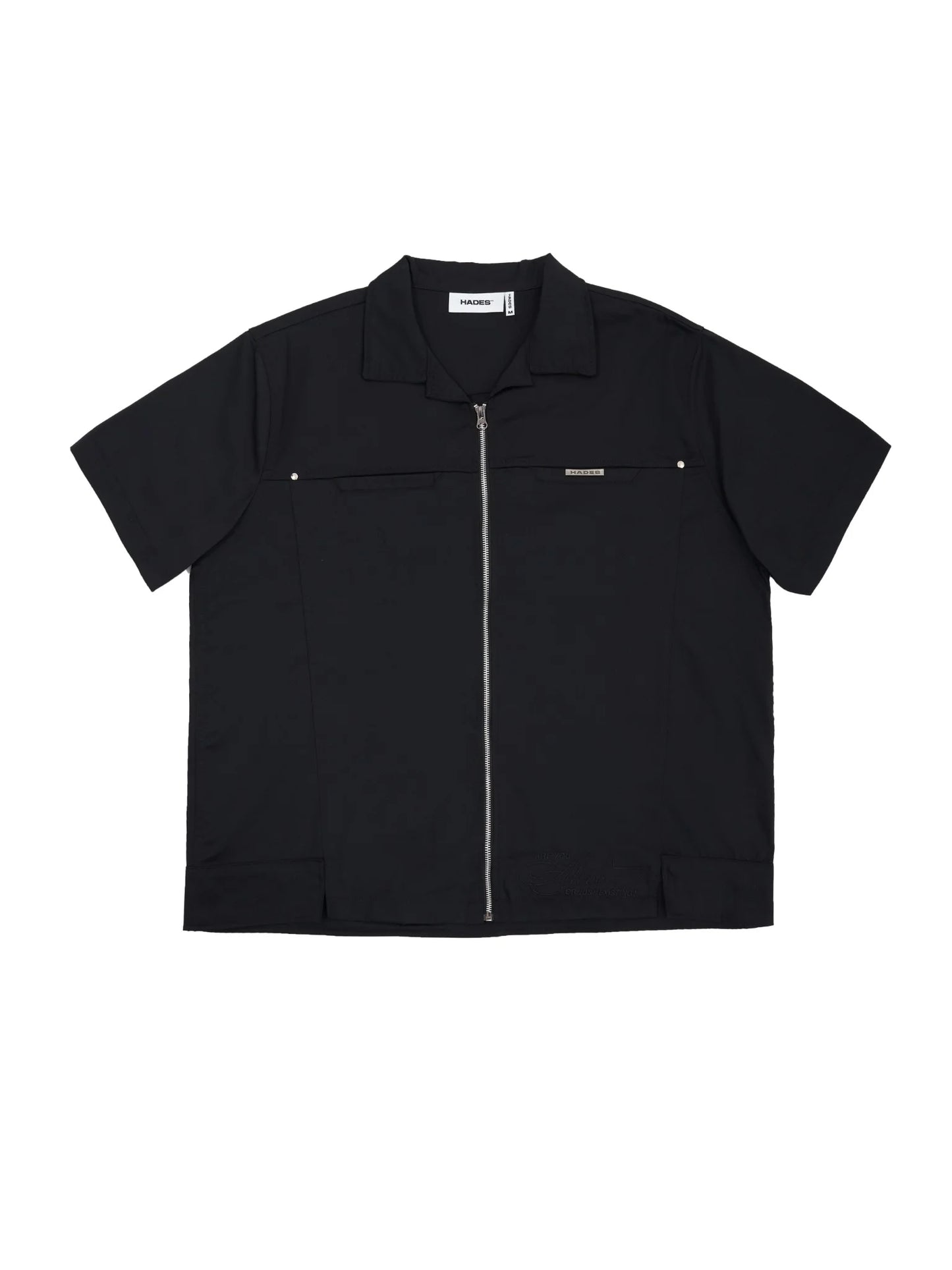 COLLAR ZIP SHIRT