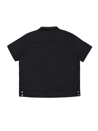 COLLAR ZIP SHIRT