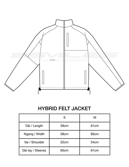 HYBRID FELT JACKET