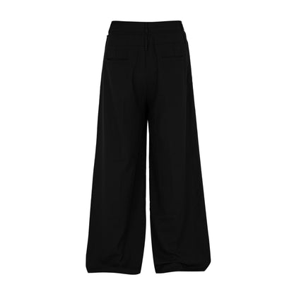 COUBLE WAIST WIDE PANTS