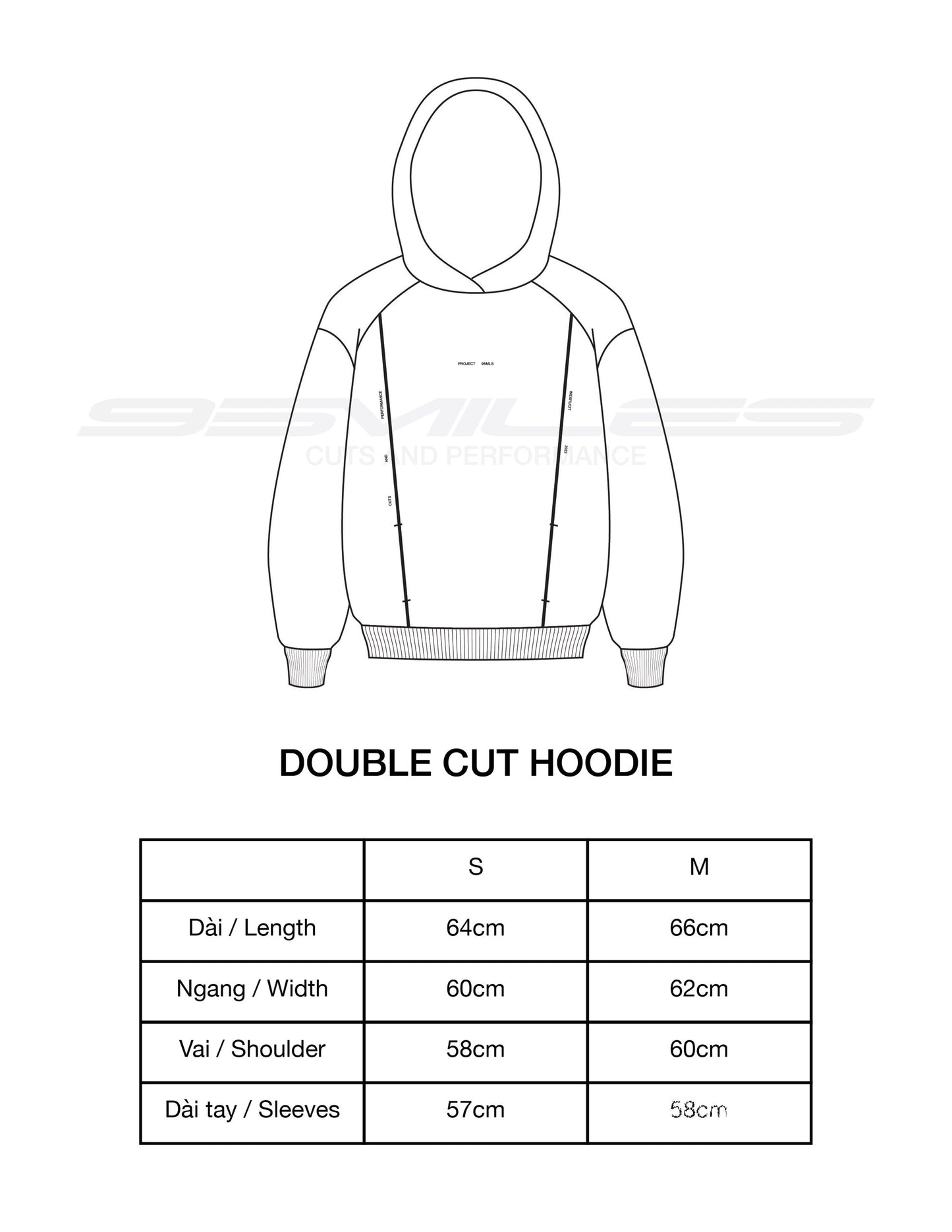 DOUBLE CUT HOODIE