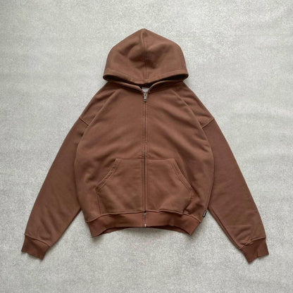 HOODIE WS EXTRA FLEECE BOXY ZIP-UP