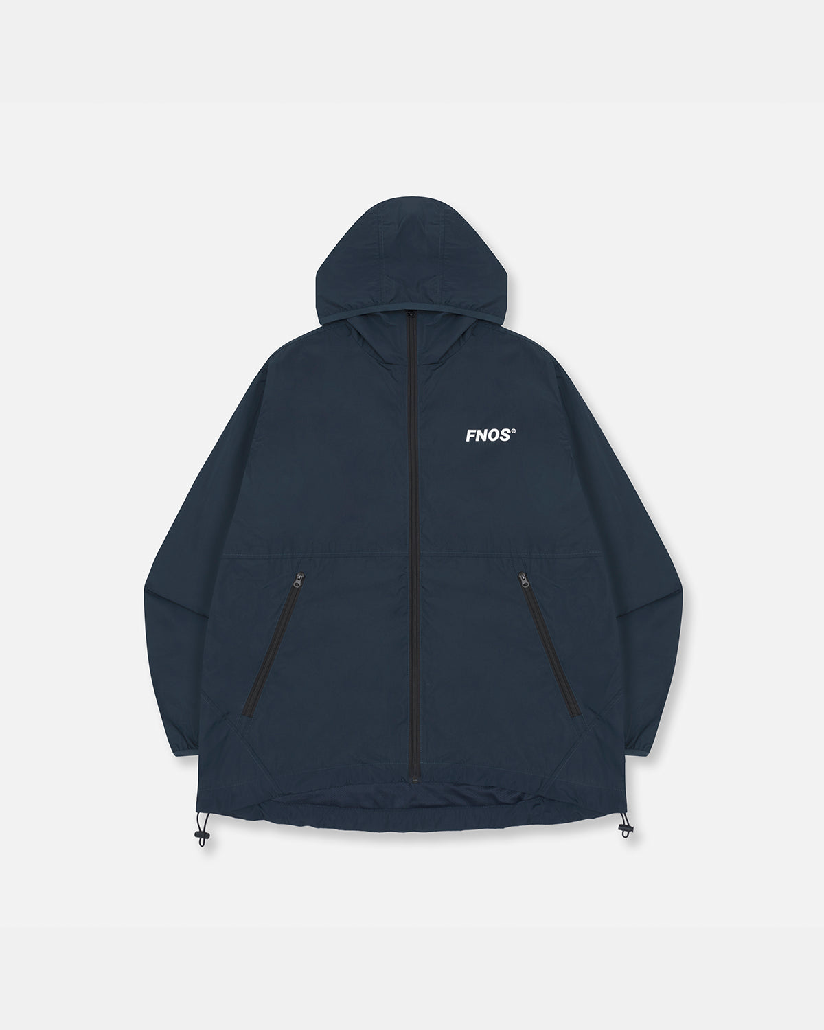 FNOS LOGO HOODED WINDBREAKER