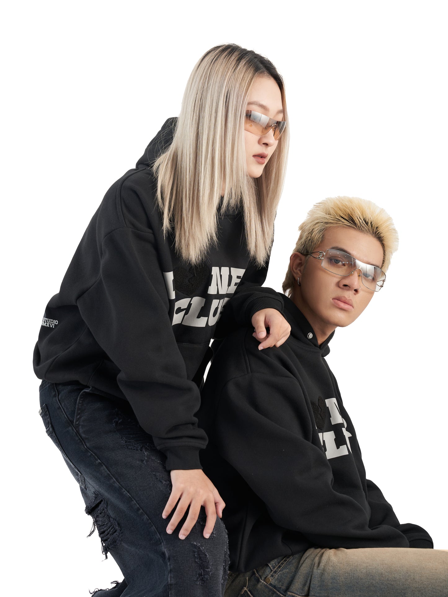 LONER CLUB BOXY HOODIE