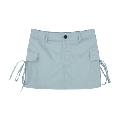 CARGO MINI SKIRT - MINT