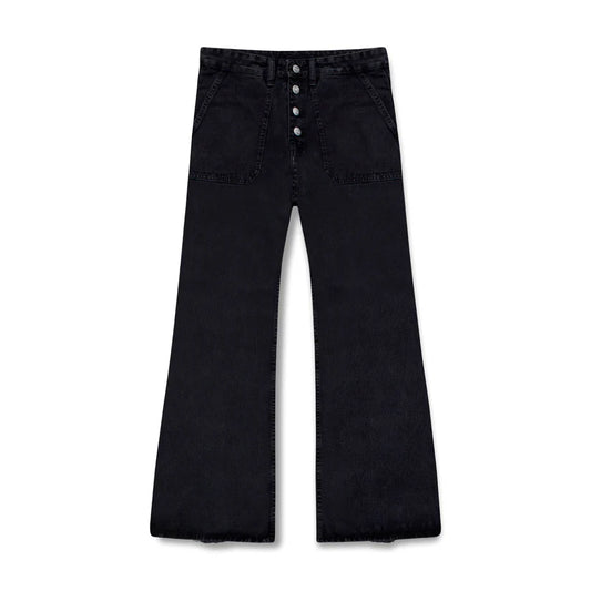 BOOT CUT JEANS - BLACK