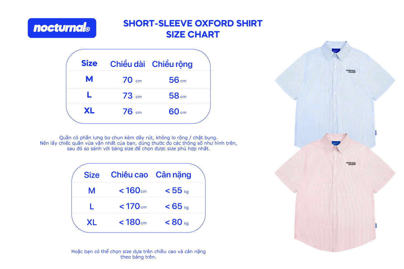 Short-sleeve Oxford Shirt